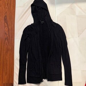 Barefoot Dreams CozyChic Lite Black Sweater